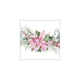 Ambiente Servietten 33cm rosa Weihnachtsstern