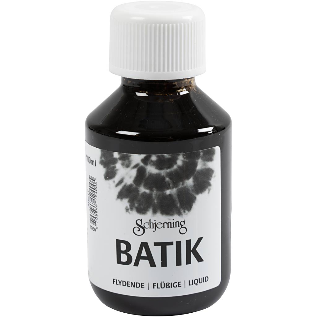 Schjerning Batikfarbe, Schwarz, 100 ml 1 Flasche
