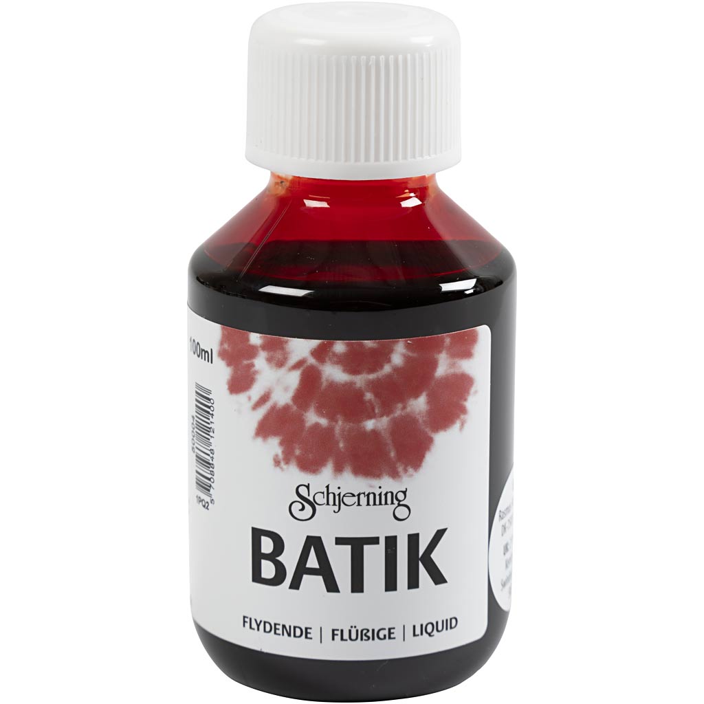 Schjerning Batikfarbe, rot, 100 ml 1 Flasche