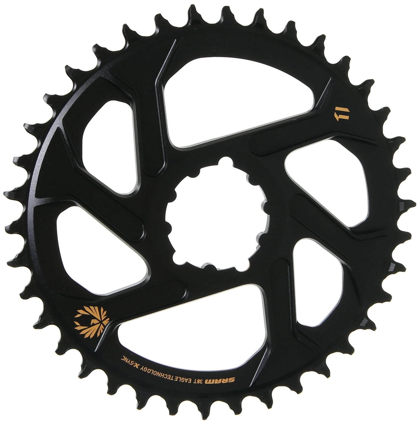 SRAM-Kettenring X-Sync 2 38T Gold