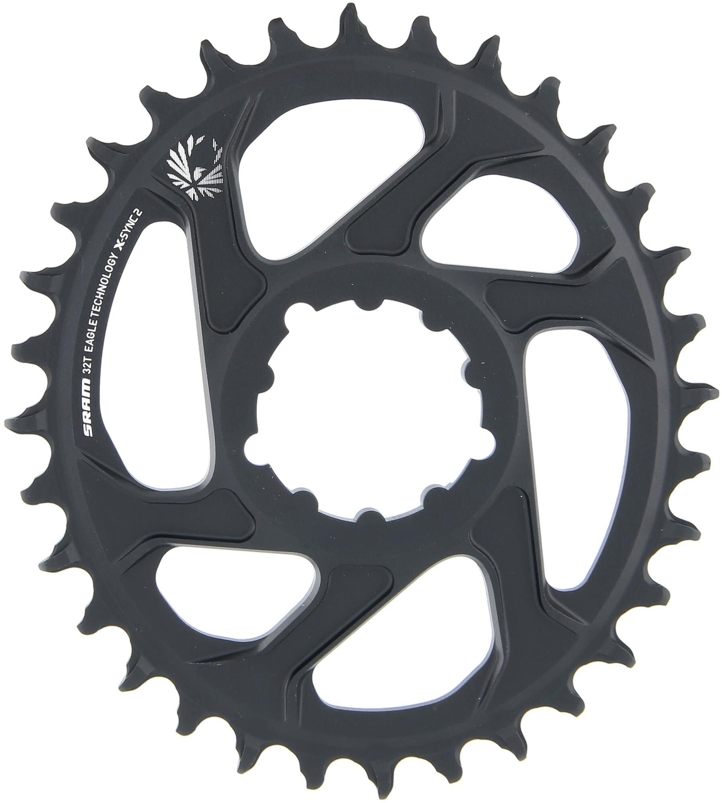 SRAM-Kettenring X-Sync 2 Oval Alu, 32t.