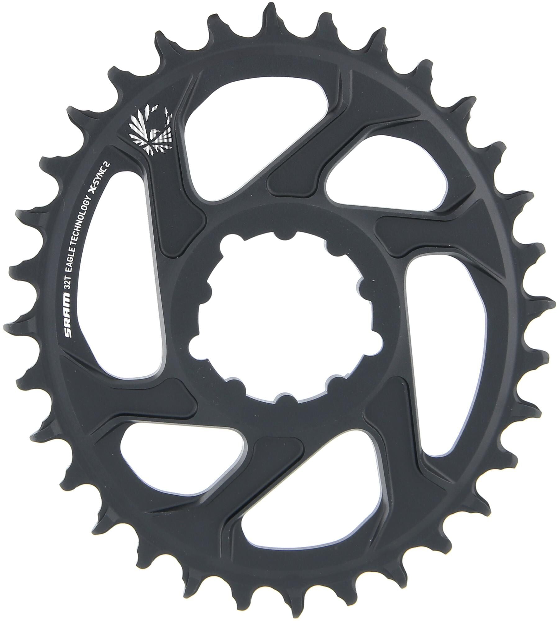 SRAM-Kettenring X-Sync 2 Oval Alu, 32t.