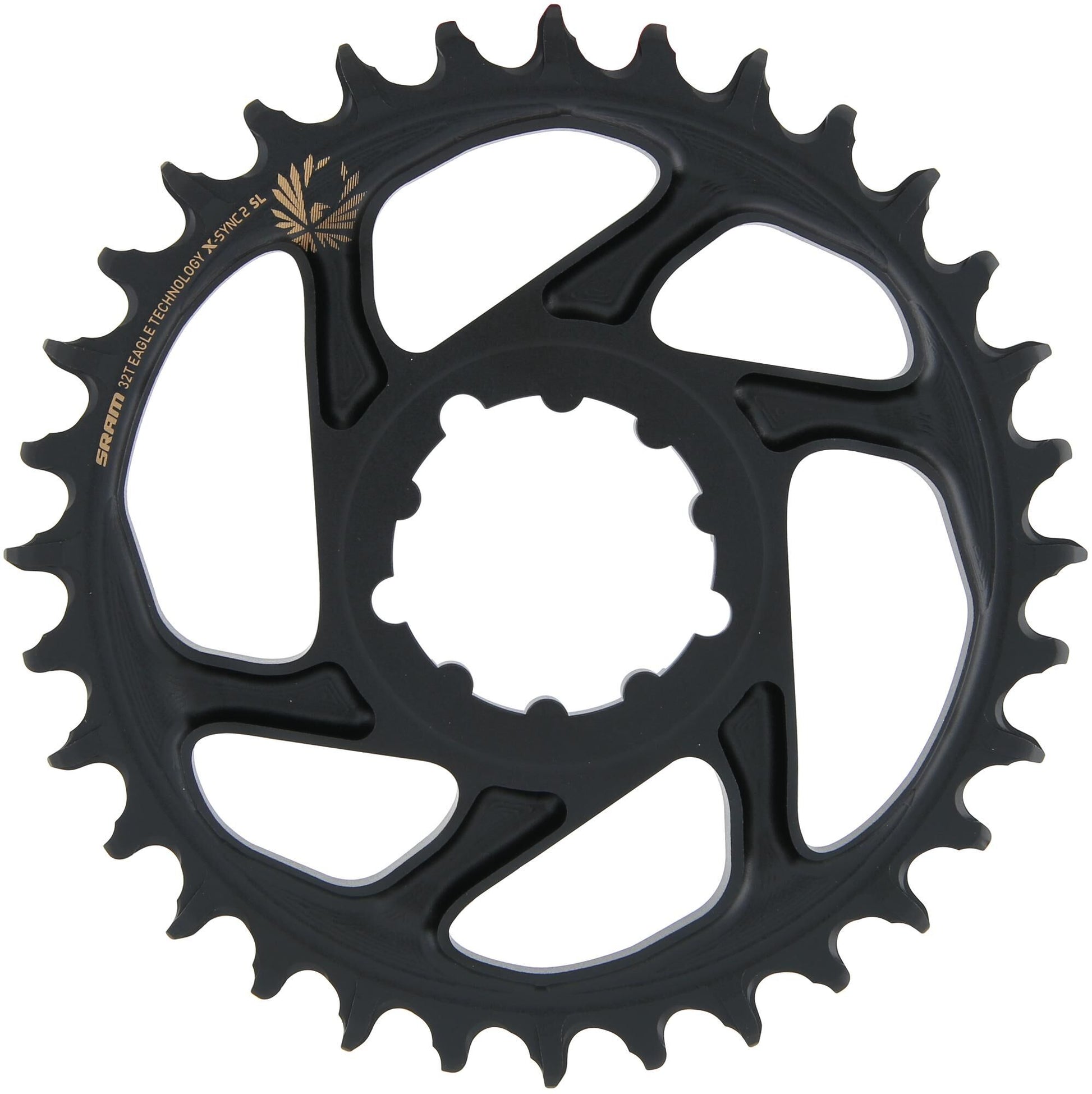 SRAM-Kettenring X-Sync2 SL 32 Zähne Alu Gold
