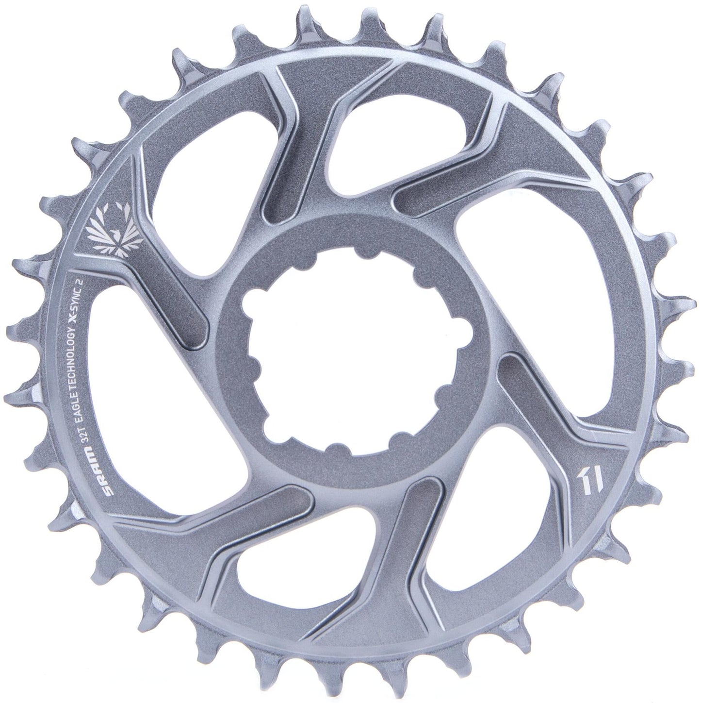 SRAM-Kettenring X-Sync 2 32T Polar Grey