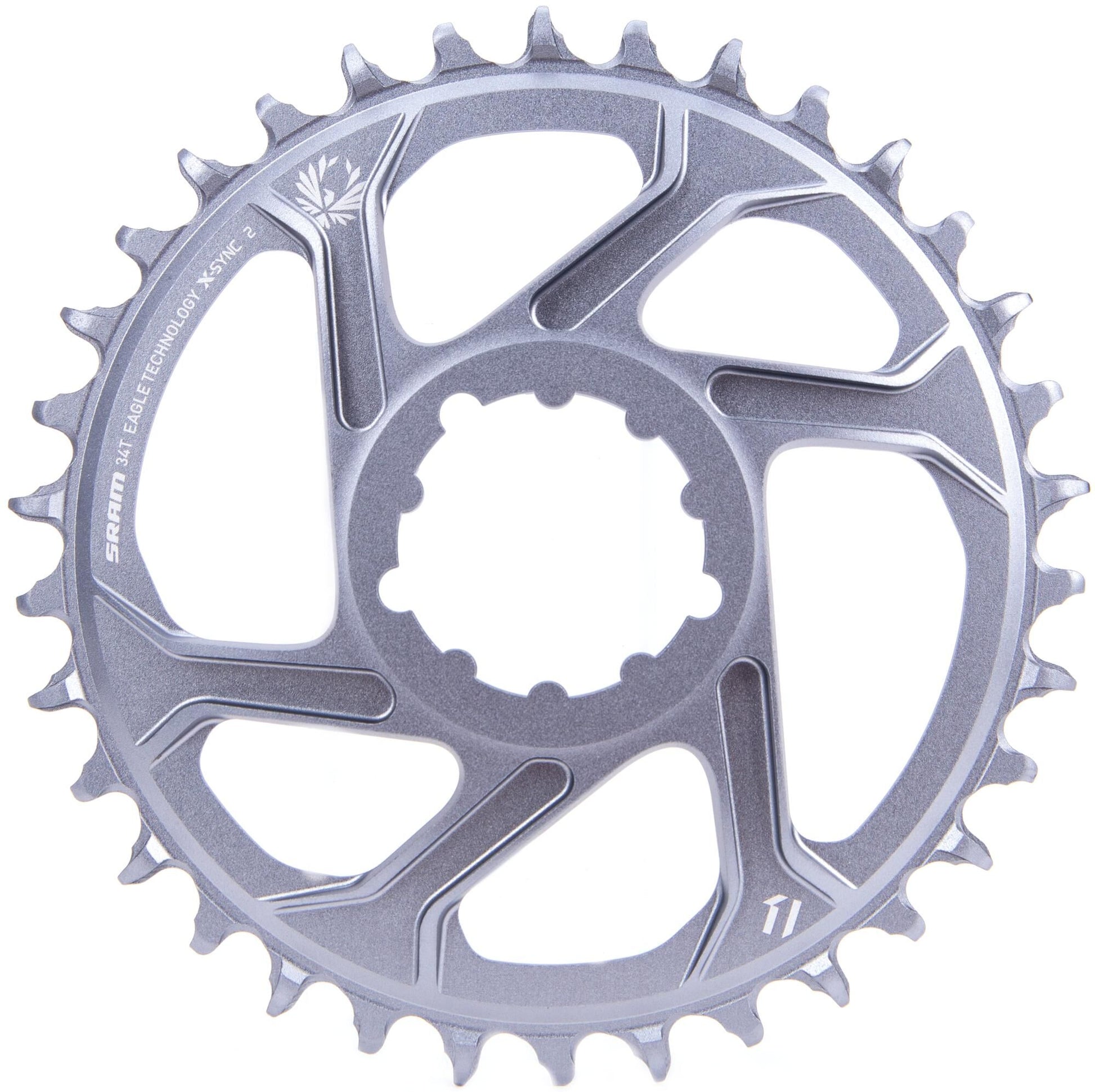 SRAM-Kettenring X-Sync 2 34T Polar Grey