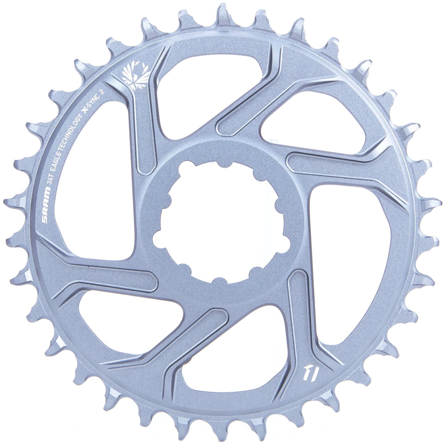 SRAM-Kettenring X-Sync 2 34T Polar Grey