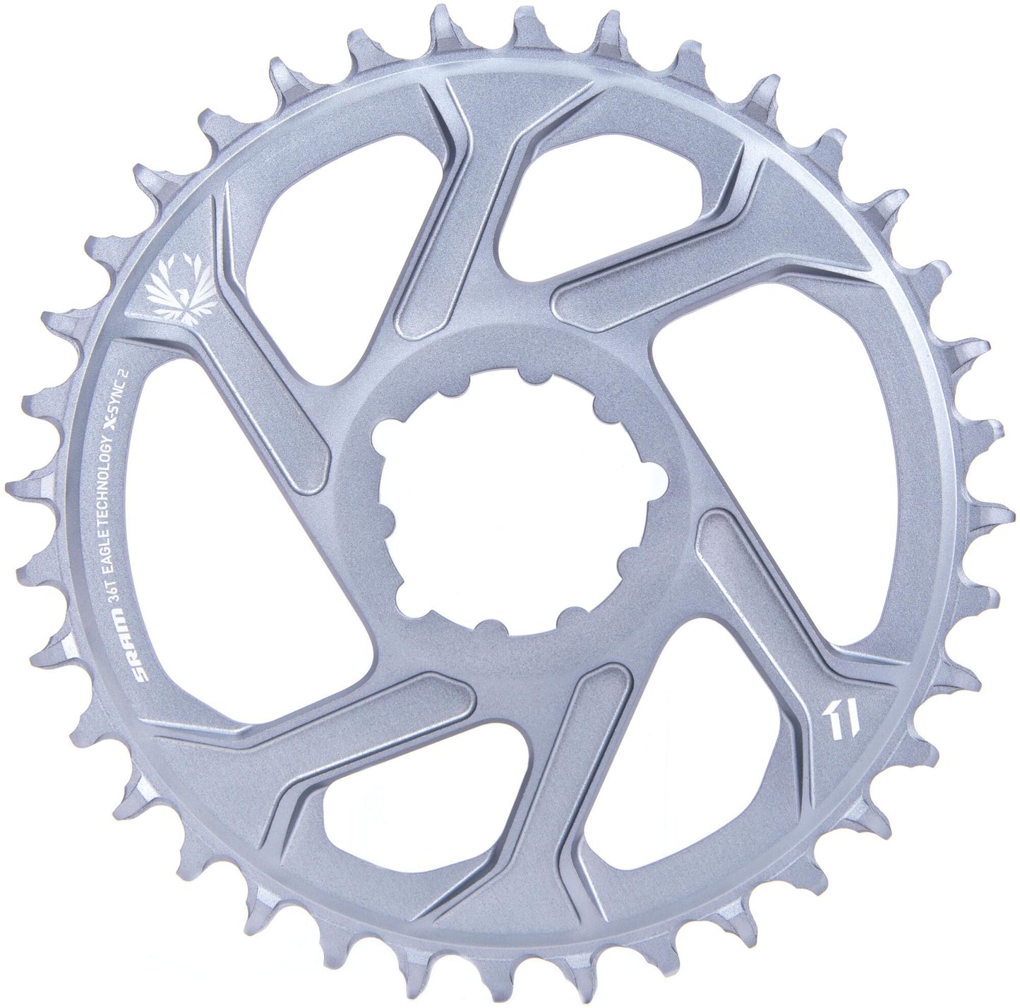 SRAM-Kettenring X-Sync 2 36T Polar Grey
