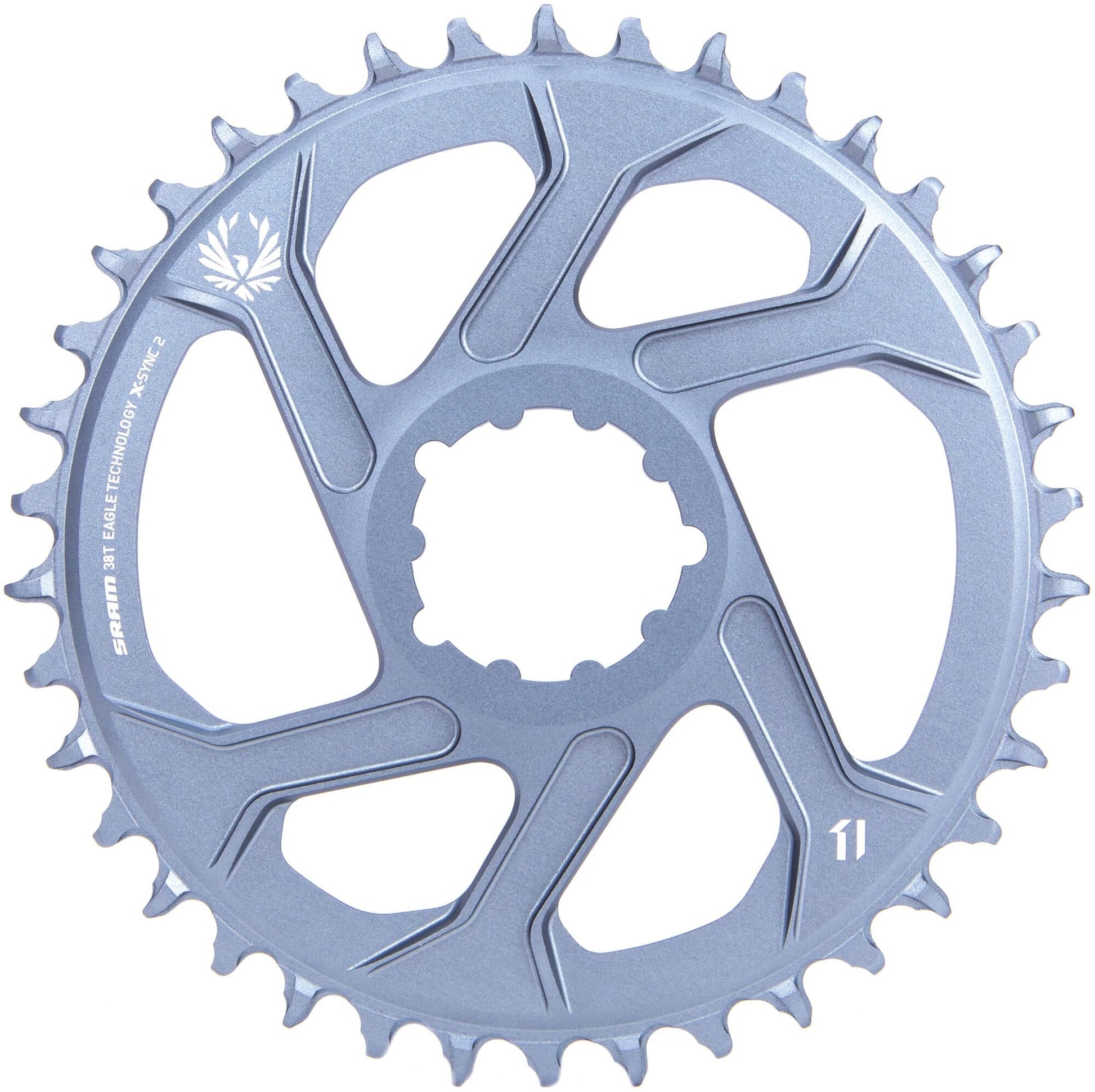 SRAM-Kettenring X-Sync 2 38T Polar Grey