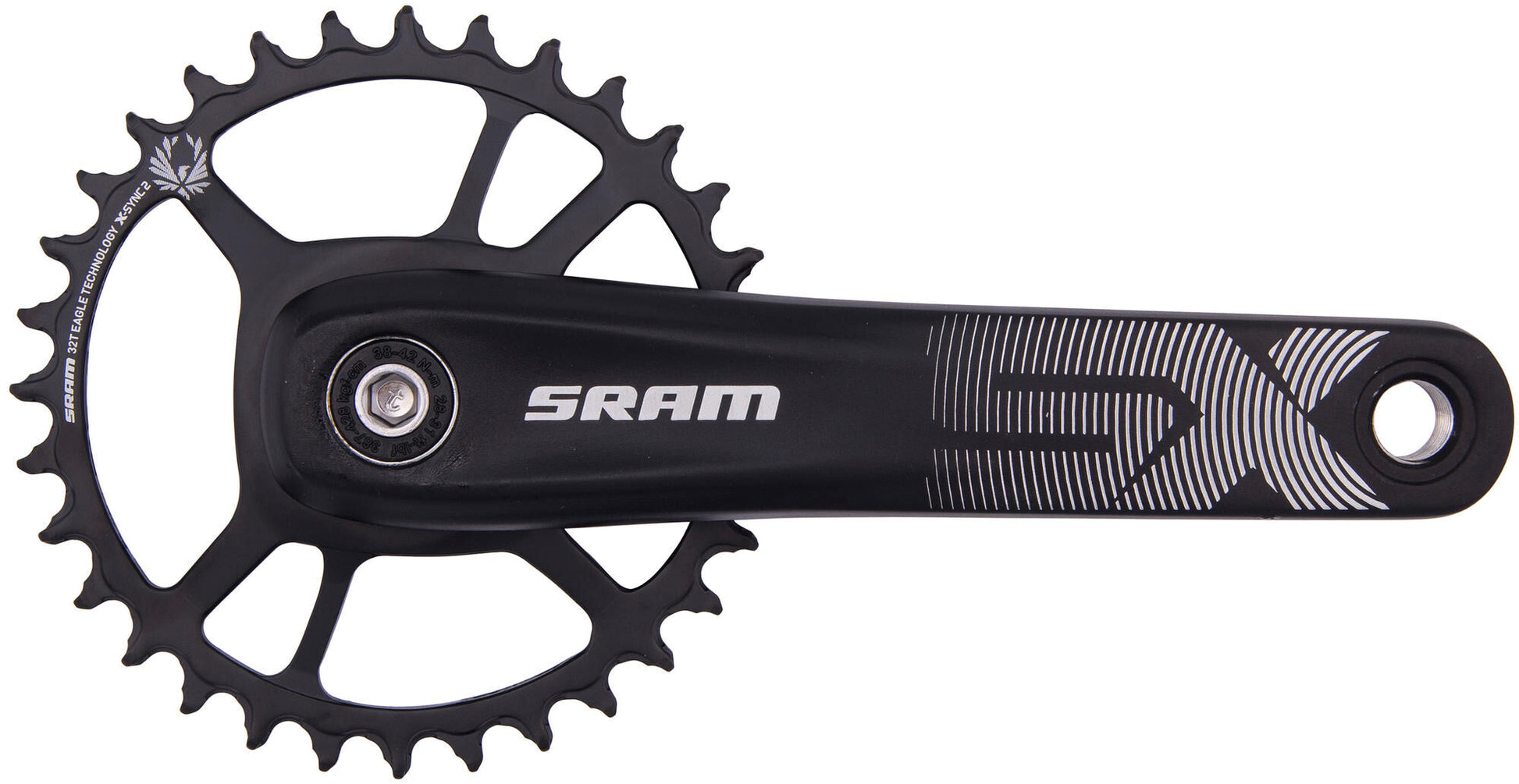Sram Kurbelgarnitur SX Eagle Kurbelgarnitur Force Axs Powerspline 32t 170mm