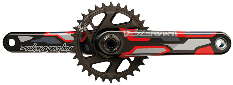 Trulvativ Cranket Truv.Desc.Troy Lee Des.eaagle 165 mm rot