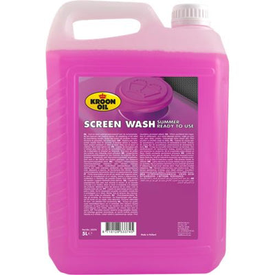 Kroon-Oil Kronen-Scheibenwaschmittel, Sommer-Scheibenwaschmittel, Frostschutzmittel, 5 l