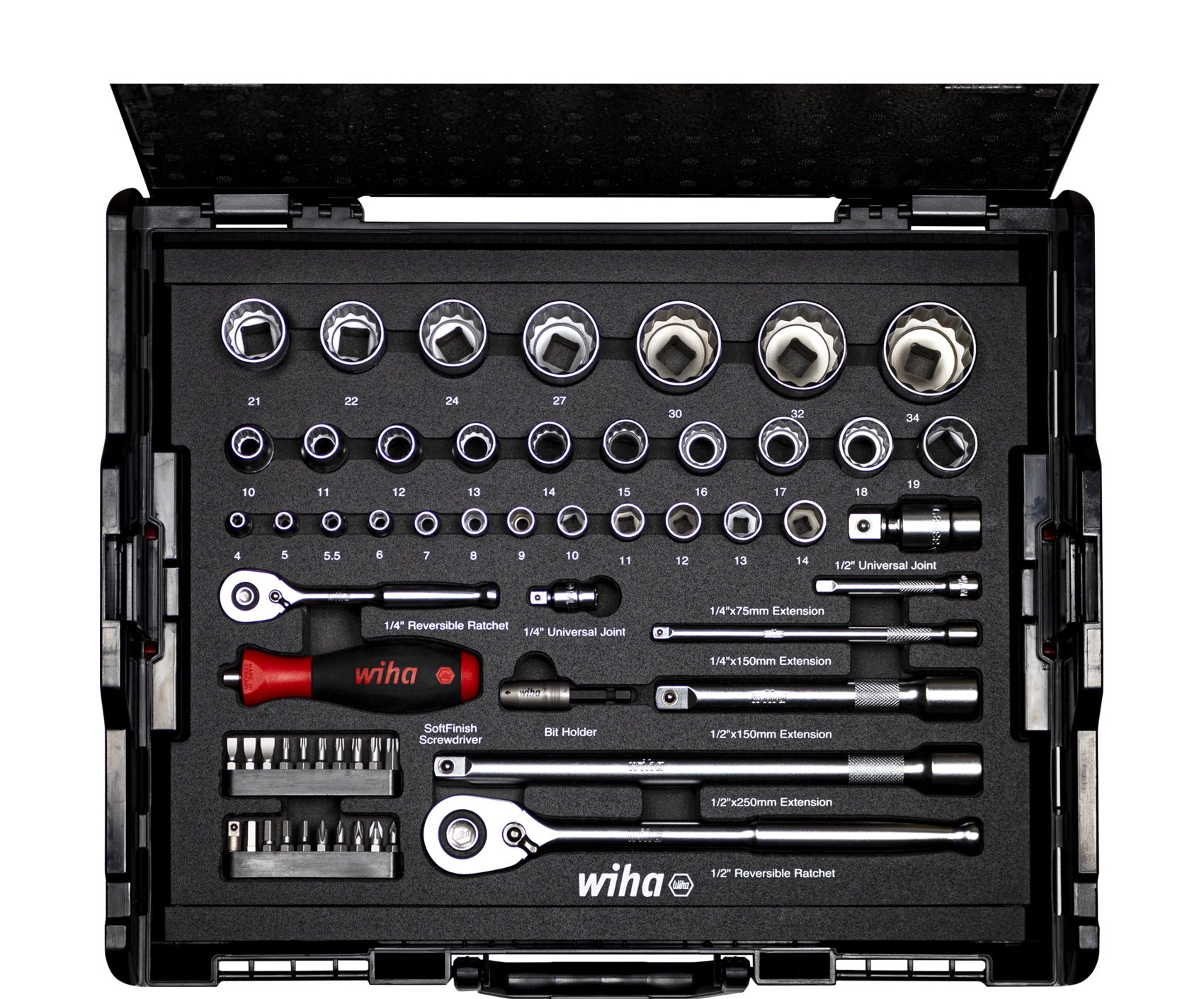Wiha DOPS Key Bitset 1 4 und 1 2
