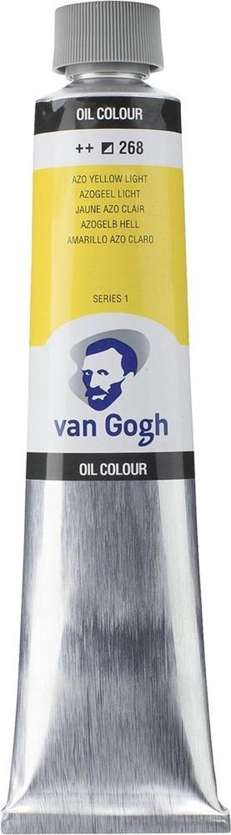 Van Gogh Ölfarbe Tube 200 ml Azogelb hell 268