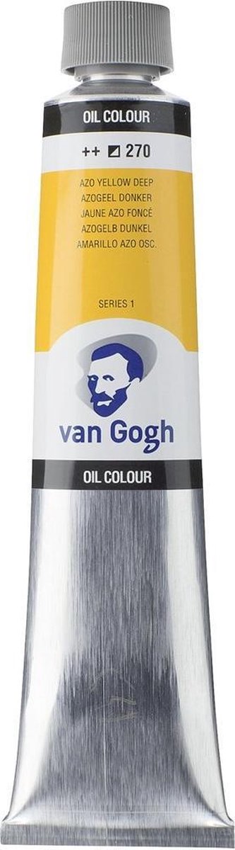 Van Gogh Ölfarbe Tube 200 ml Azogelb dunkel 270