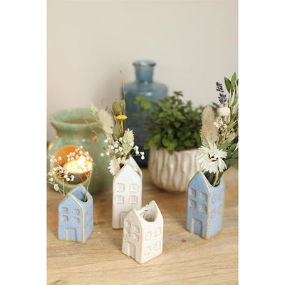 Ideen 4 Jahreszeiten Blumenvase Haus Amsterdam m 3x3x8cm