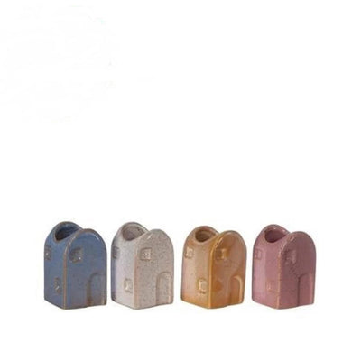 Ideen 4 Jahreszeiten Blumenvase Haus Valarta s 4x4x6,5cm