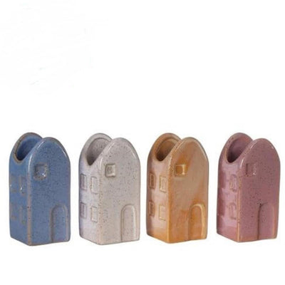 Ideen 4 Jahreszeiten Blumenvase Haus Valarta m 4x4x9cm