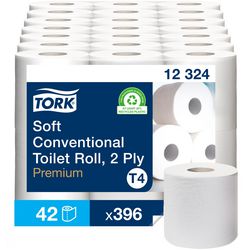 Toilettenpapier Tork Premium Extra Soft Maxi Pack 42 Rollen weiß