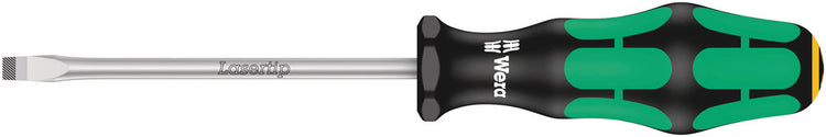 Wera 334 Sägezahn-Schraubendreher, Garagenklinge, 1,0 x 6,0 x 125 mm – 1 Stück – 05007620001