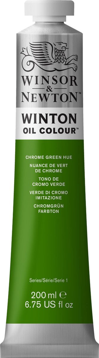 Winsor Newton Winton Ölfarben 200 ml Chromgrüner Farbton