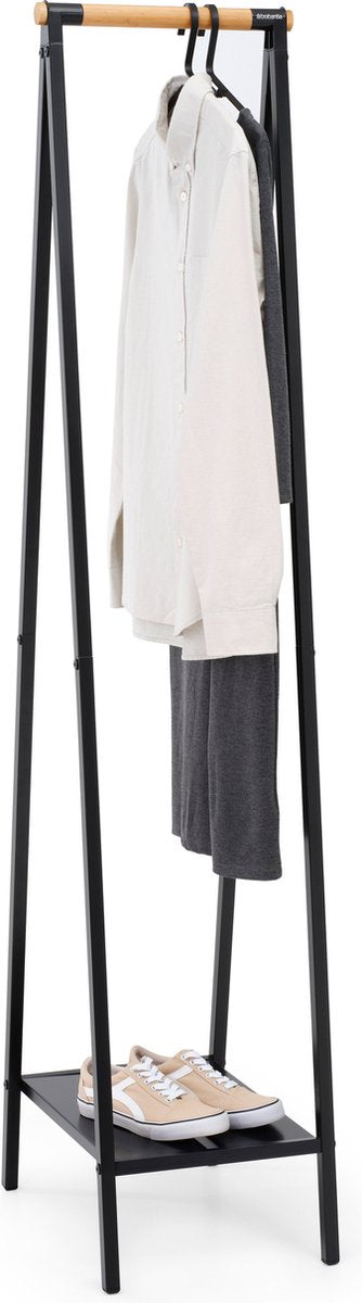 Brabantia Linn Clothing Rack, kompakt - schwarz