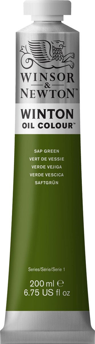 Winsor Newton Winton Ölfarben 200 ml Saftgrün