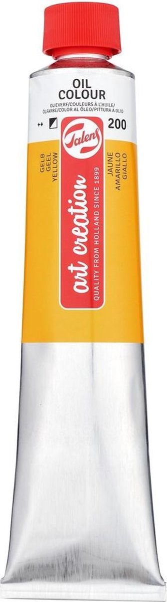Royal Taals Taals Art Creation Ölfarbe, Tube 200, Gelb, 200 ml