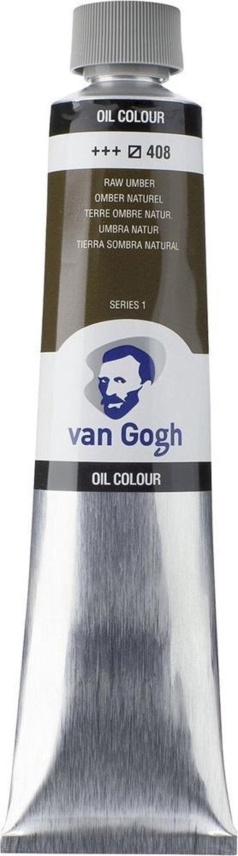 Van Gogh Ölfarbe Tube 200 ml Umbra Natur 408