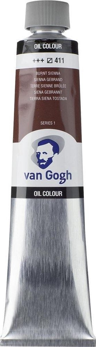 Van Gogh Ölfarbe Tube 200 ml gebrannte Siena 411