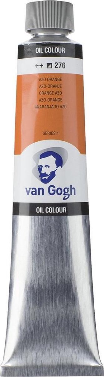 Van Gogh Ölfarbe Tube 200 ml Azo-Orange 276