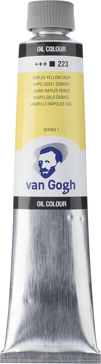 Van Gogh Ölfarbe Tube 200 ml Neapelgelb dunkel 223