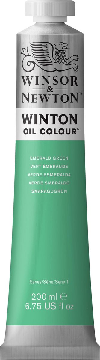 Winsor Newton Winton Ölfarben 200 ml Smaragdgrün