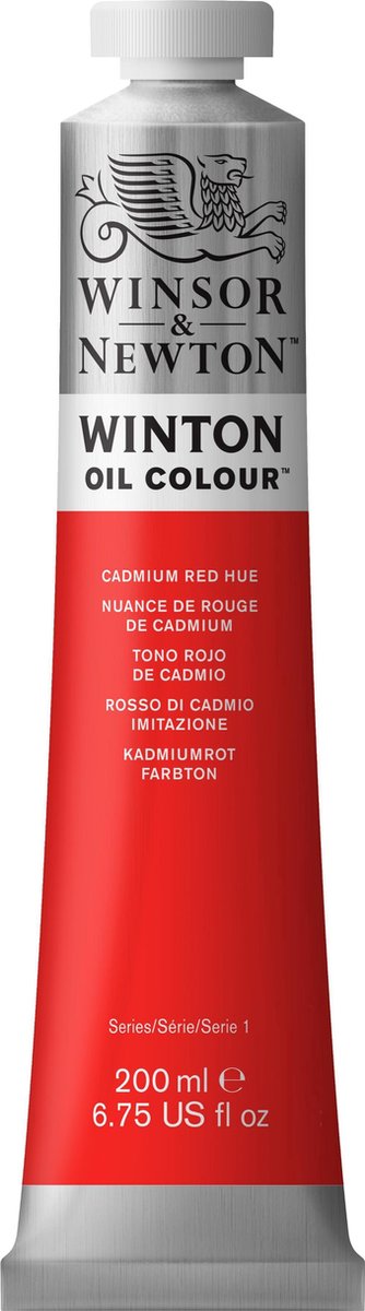 Winsor Newton Winton Ölfarben 200 ml Kadmiumroter Farbton