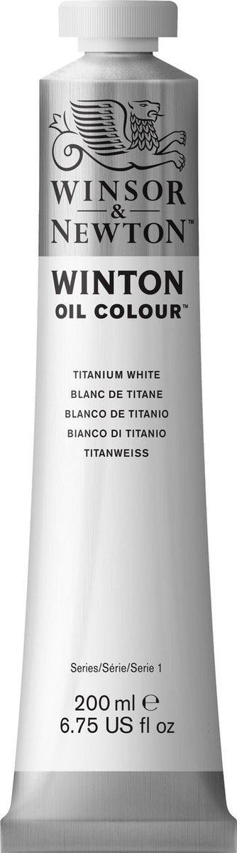Winsor Newton Winton Ölfarben 200 ml Titanweiß