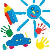 SES Fingerfarbe, 4 Farben - afbeelding 4