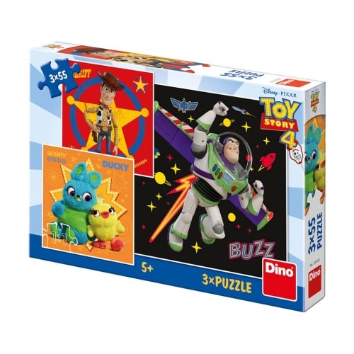 Disney Puzzle Toy Story 3 x 55 Stück