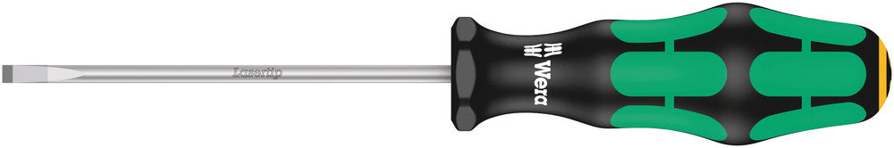 Wera 335 Sägezahn-Schraubendreher, Elektrikerklinge, 0,8 x 4,0 x 200 mm – 1 Stück – 05110006001