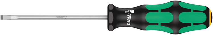 Wera 335 Sägezahn-Schraubendreher, Elektrikerklinge, 0,8 x 4,0 x 200 mm – 1 Stück – 05110006001