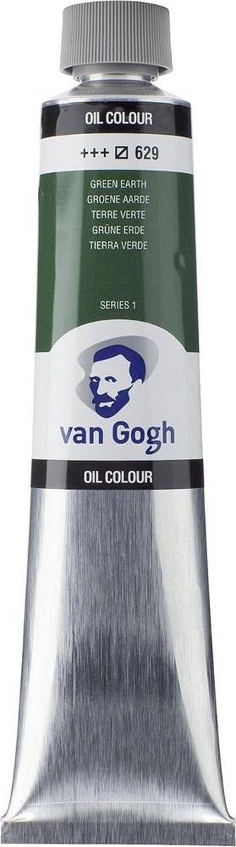 Van Gogh Ölfarbe Tube 200 ml Grüne Erde 629