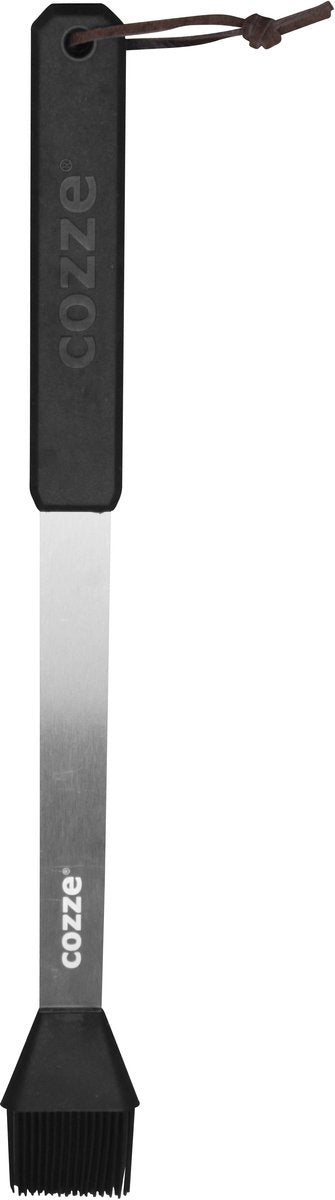 Cozze® Grillbürste 4x42 cm mit PP-Griff – Edelstahl