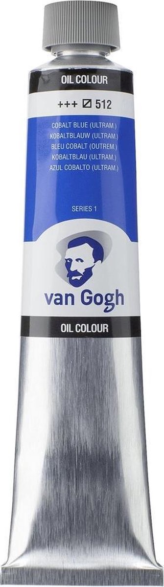 Van Gogh Ölfarbe Tube 200 ml Kobaltblau (Ultramarin) 512