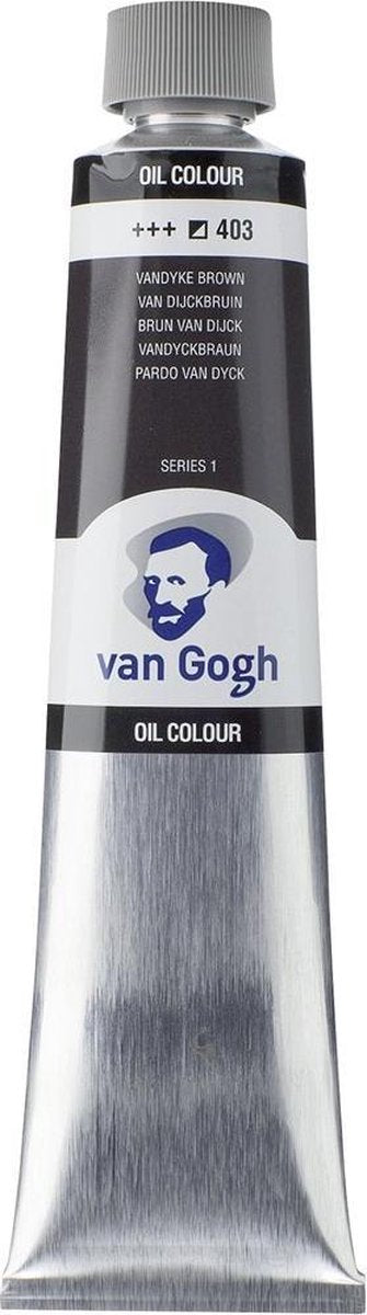 Van Gogh Ölfarbe Tube 200 ml Van Dyck Braun 403