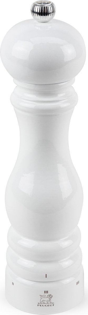 Peugeot Paris Salzmühle 22 cm – weiß – u'select – Zirlion-Mahlwerk