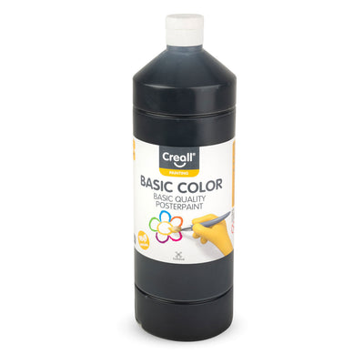 Creall School Paint Black, 1 Liter