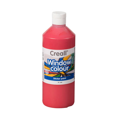 Creall Fensterfarbe rot, 500 ml