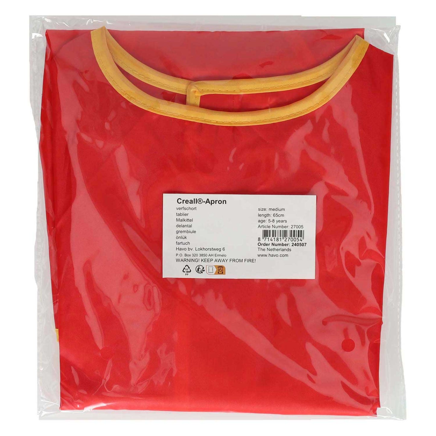 Creall Kleerdershart Rot, Größe m