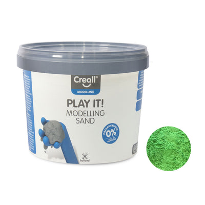 Creall spielen es Speelzand Green, 750gr.