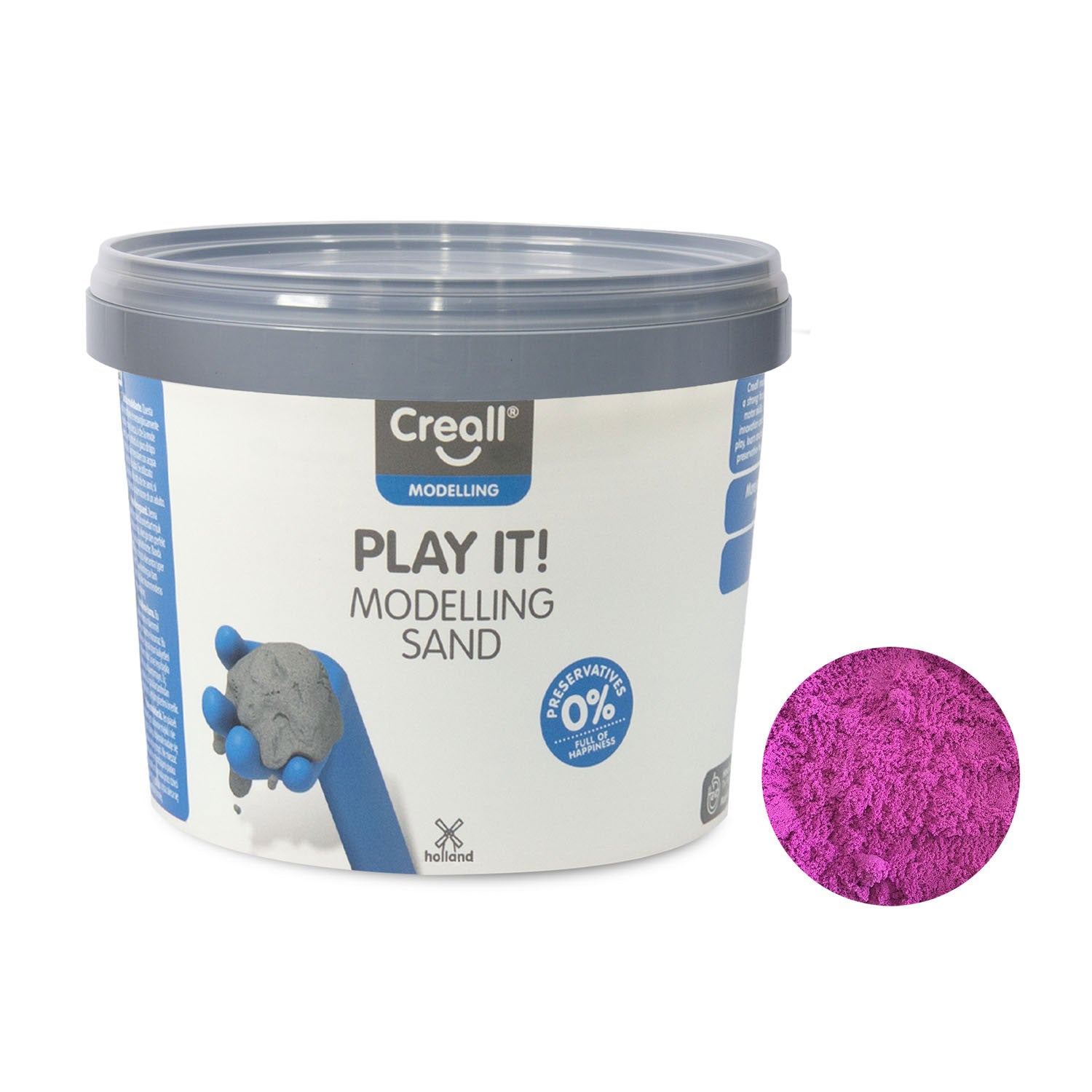Creall spielen es Speelzand Purple, 750gr.