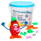Creall Funny Charaktere Klei Accessoires, 130dlg