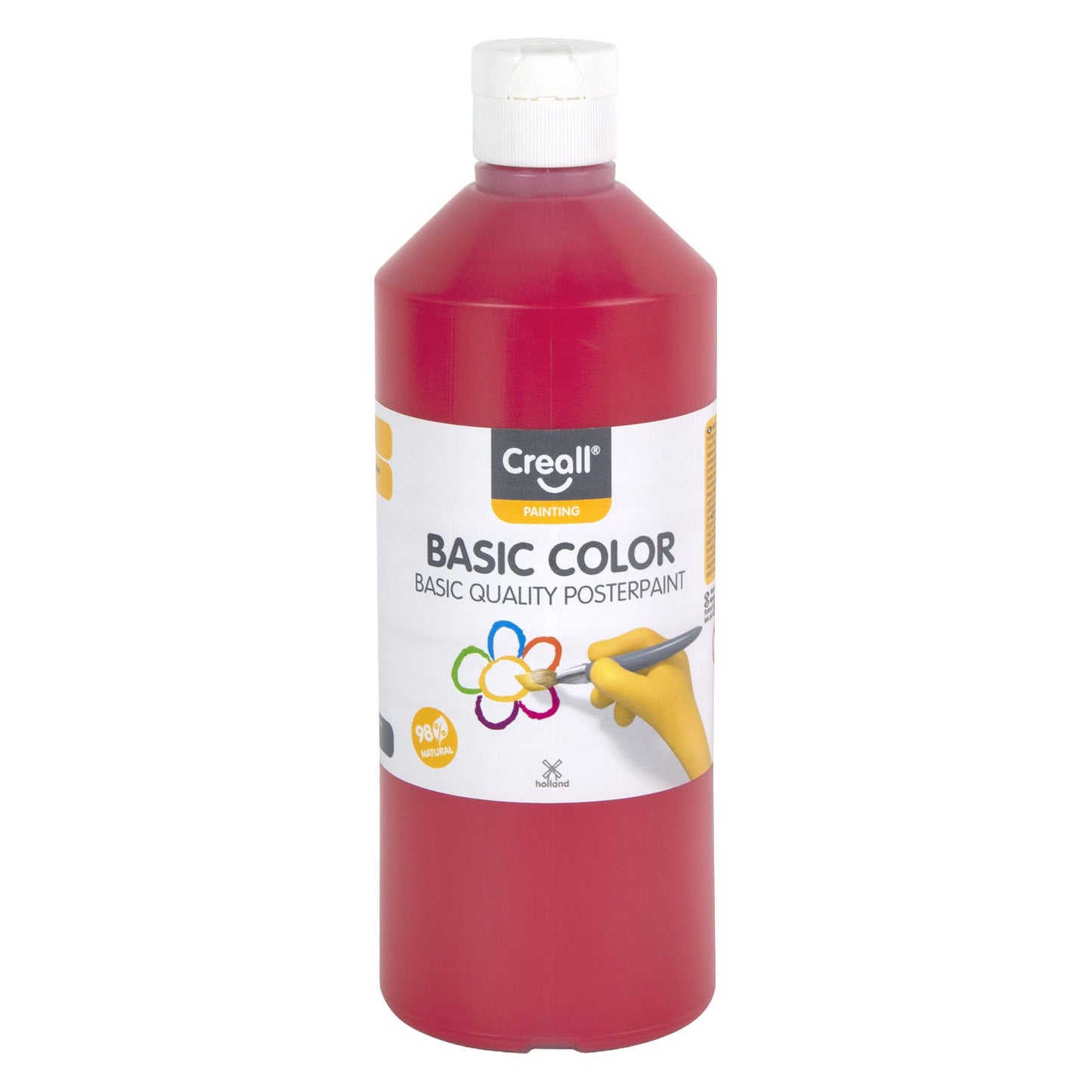 Creall Schulfarbe Dunkelrot – 500 ml